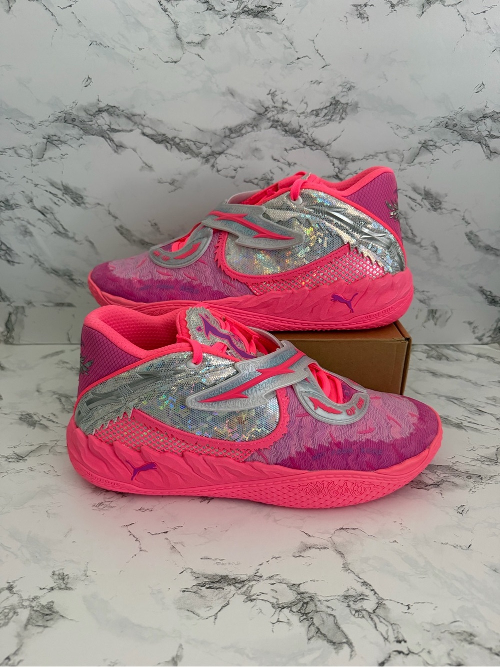 Puma MB.05 World Tour Basketball Athletic Shoes LaMelo 312129-01 Men’s Size 13